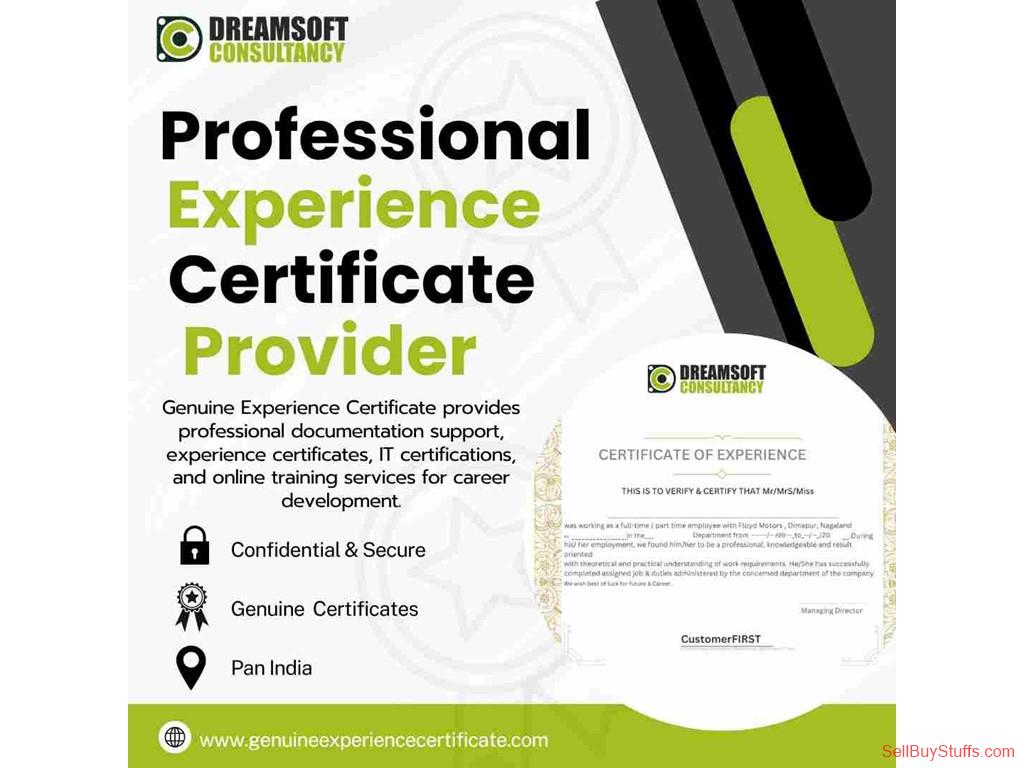 Australia Classifieds Experience Certificate Provider in Pune for Career Records