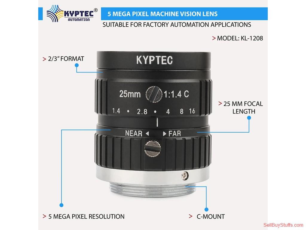 Australia Classifieds 25 MM 5 MP Precision-Inspection Machine Vision Lens for 2/3-Inch Industrial Cameras | C-Mount – Kyptec Automation®