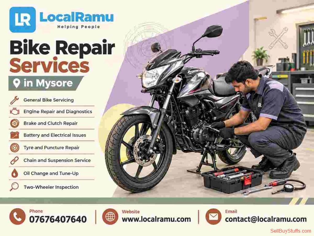 Australia Classifieds Bike Repair Service in Mysore by LocalRamu