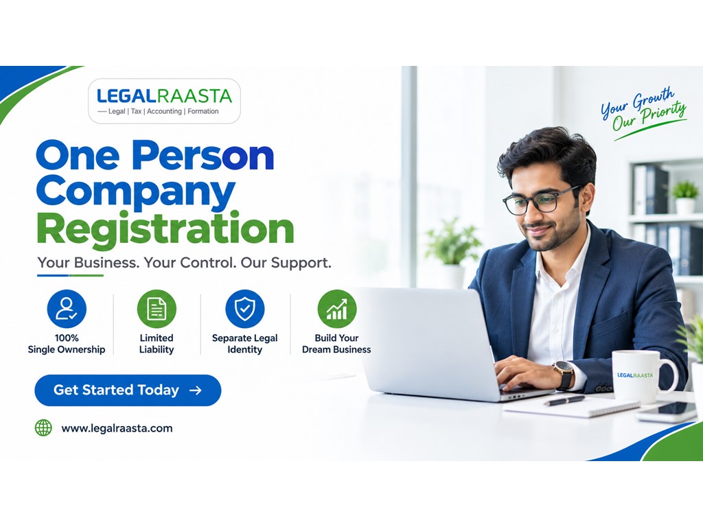 Australia Classifieds One Person Company Registration in India: MCA Filing, DIN, PAN & TAN Support