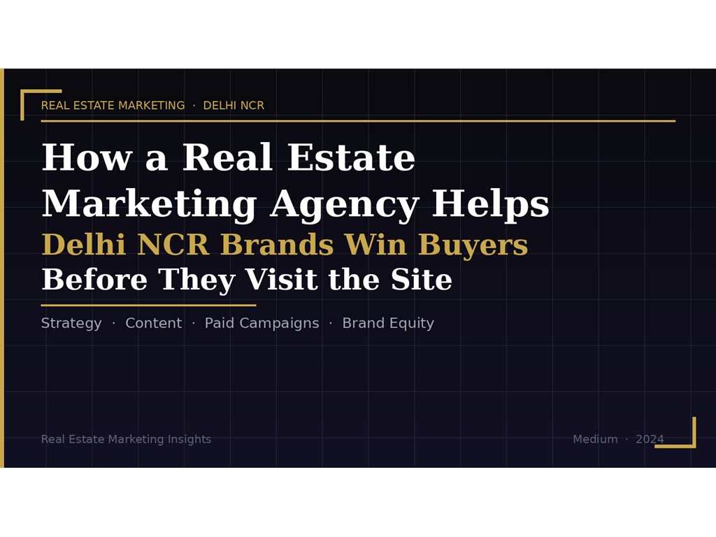 NOIDA Real Estate Digital Marketing Agency In Noida, India