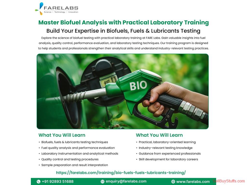 Gurgaon Decode Fuel Performance. Master Biofuel Laboratory Training