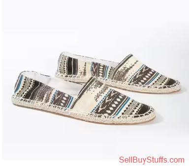 Mumbai Printed Slip-On Espadrilles