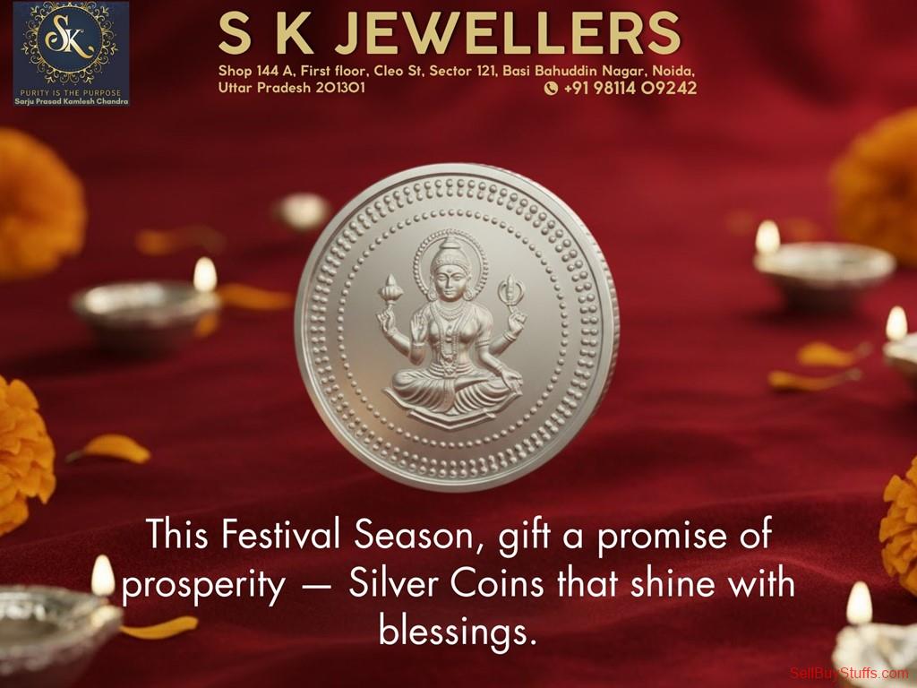 NOIDA Silver Coin – Premium Silver Gifting Item Store in Noida | SK Jewellers