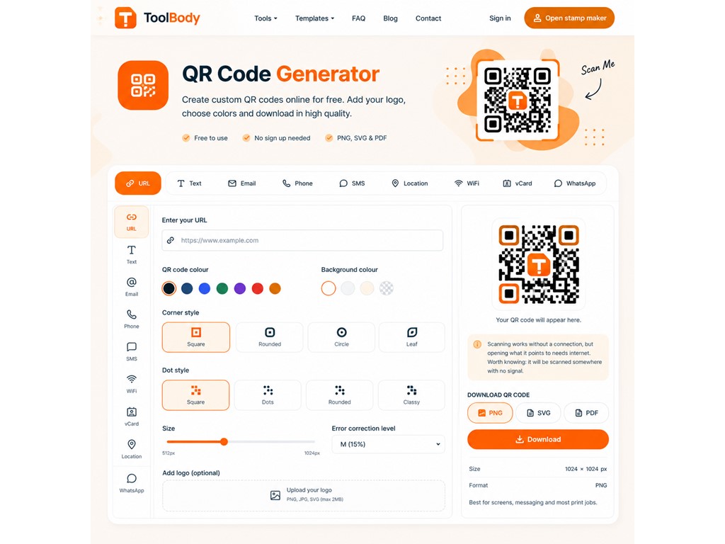 Bomdila Free QR Code Generator Online – Create QR Codes for Free