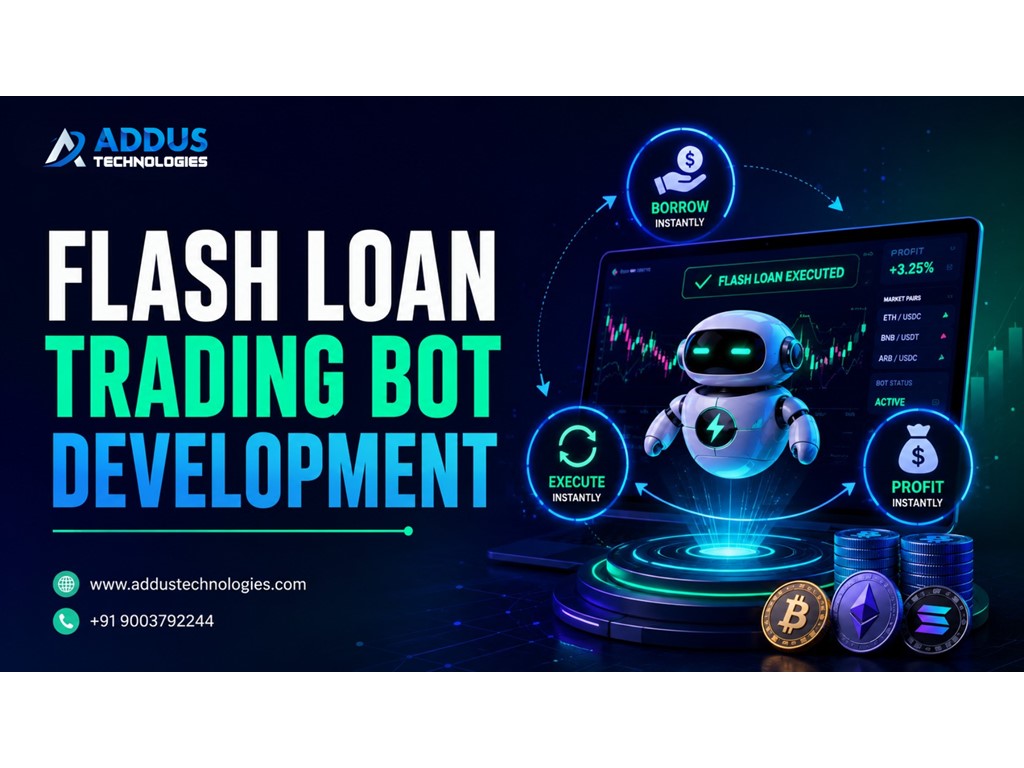 Delhi Leading Flash Loan Trading Bot Development for DeFi Businesses 