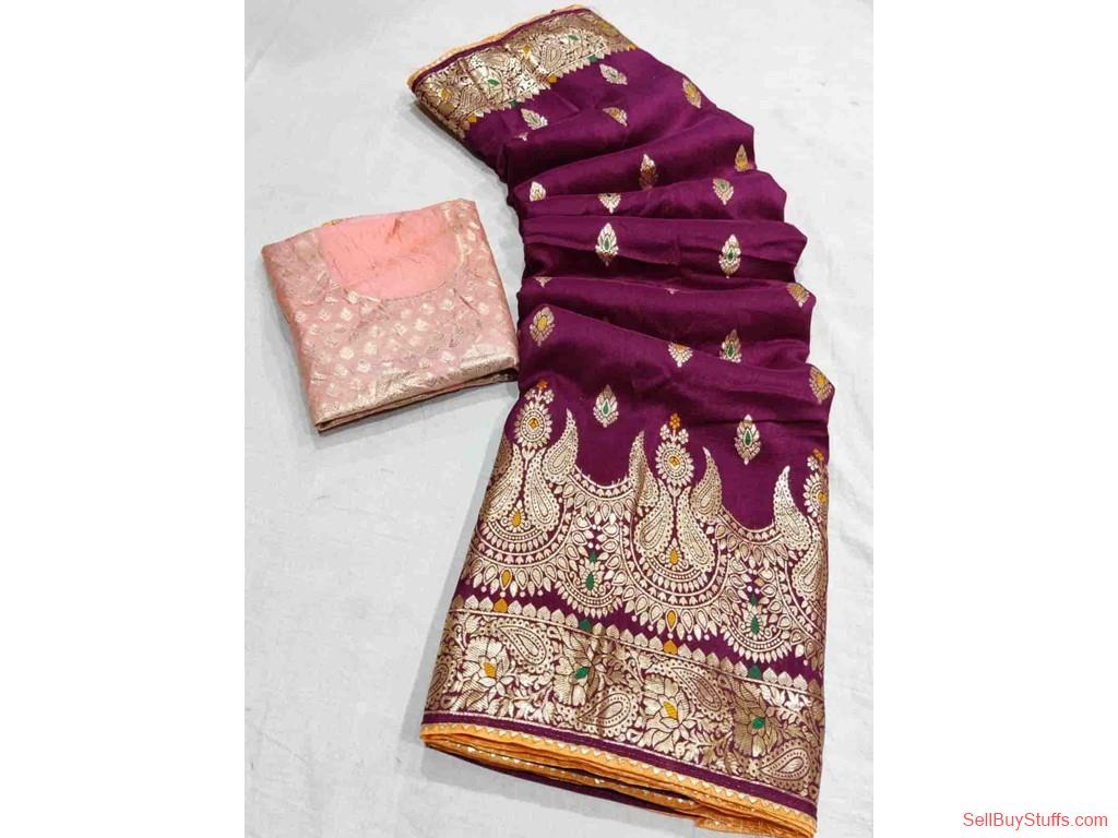 Jaipur Buy Dola Silk Saree Online at the Best Price