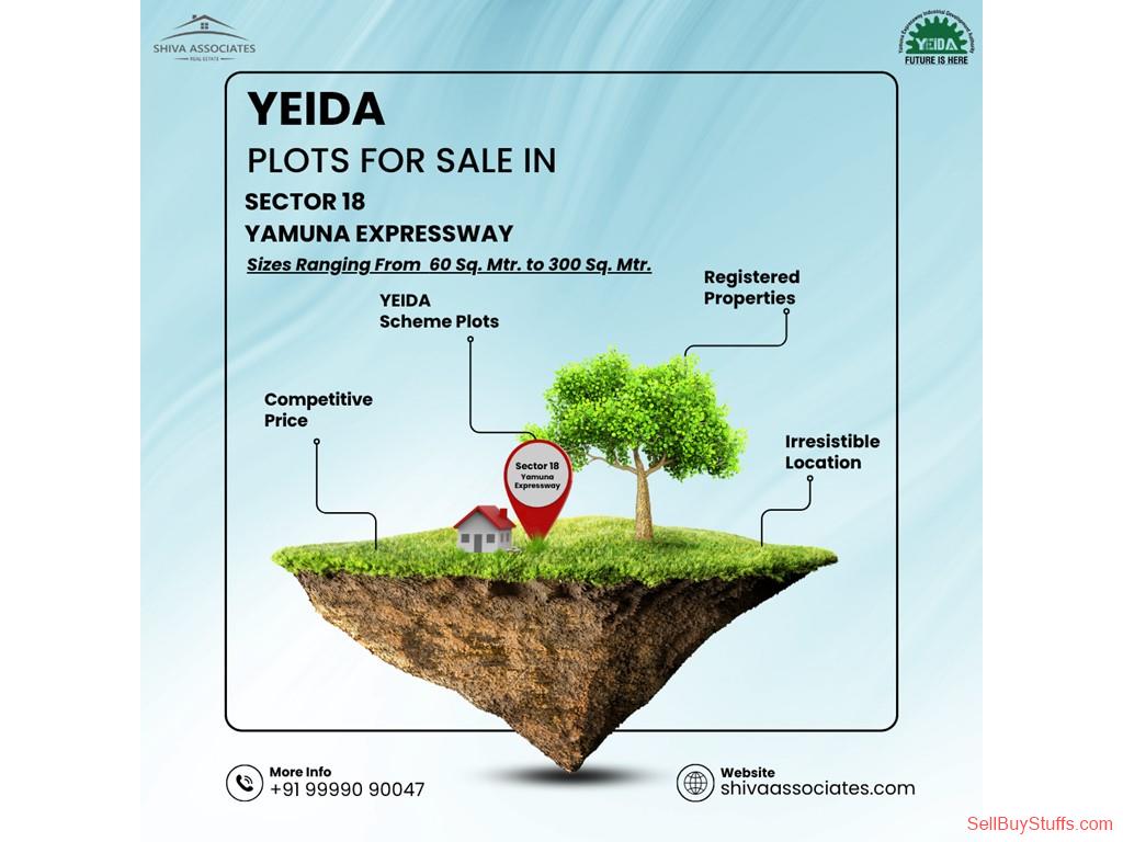 Greater Noida Plots for Sale in Sector 18, Yamuna Expressway!