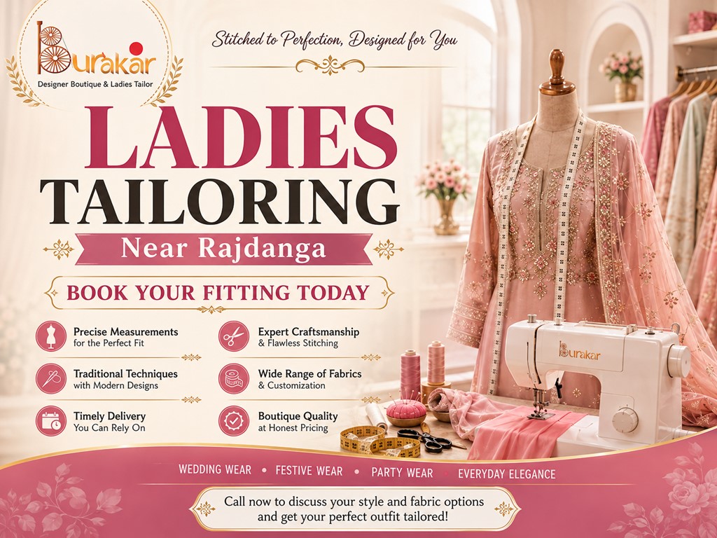 Kolkata Designer Boutique in Rajdanga – Custom Fashion & Expert Tailoring