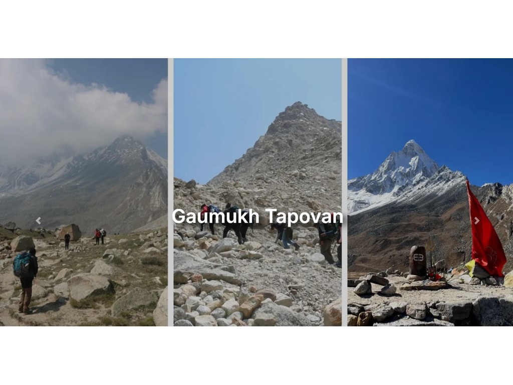 Dehradun Gaumukh Tapovan Trek