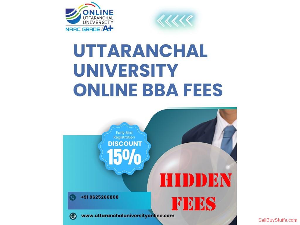 Dehradun uttaranchal university online BBA fees
