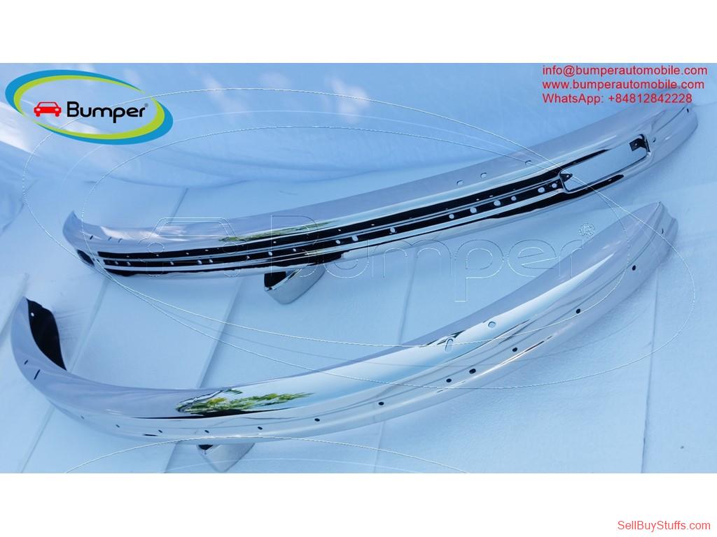 Delhi Volkswagen Beetle bumpers 1975 and onwards by stainless steel  (VW Käfer Stoßfänger satz ab 1975) new1
