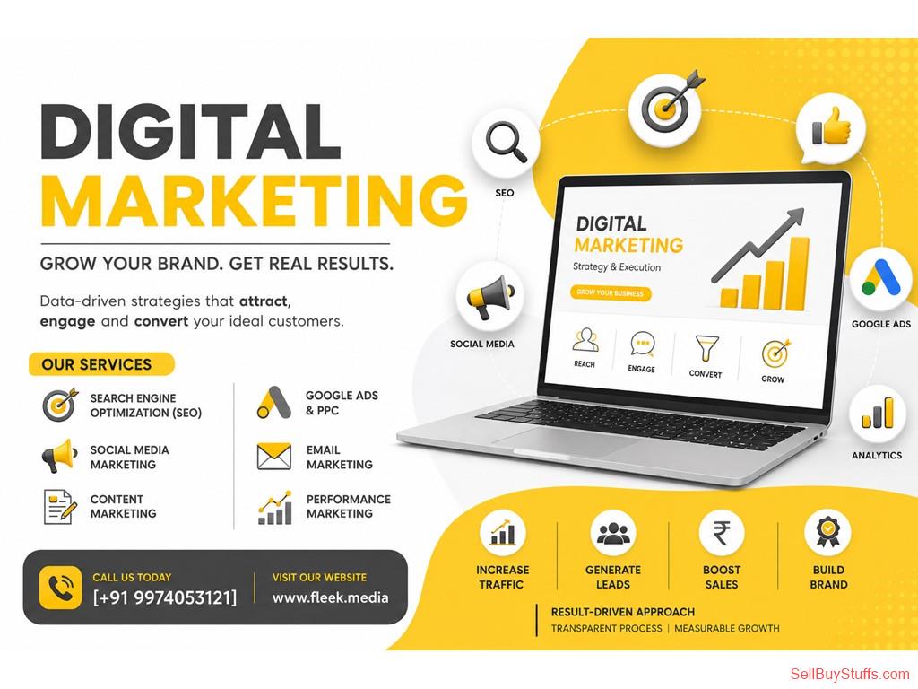Ahmedabad Full-Service Digital Marketing and Branding Agency | Fleek Media