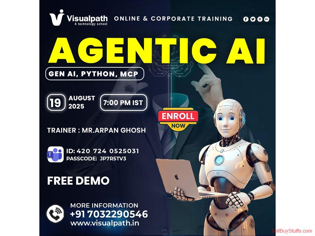 HYDERABAD-TELANGANA Agentic AI Course Free Online Free Demo 