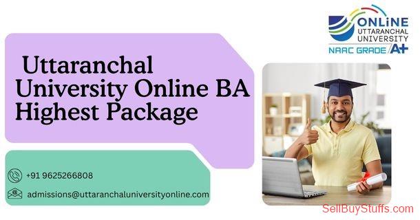 Dehradun  uttaranchal university Online ba highest package