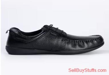 Mumbai Textured Derby Shoes with Pull-Up Tabs
