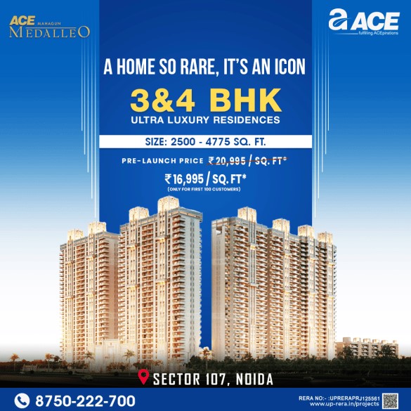 NOIDA Ace Medalleo – Crafted for the Few Who Aspire More