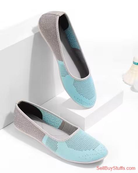 Mumbai Knitted Slip-On Ballerinas
