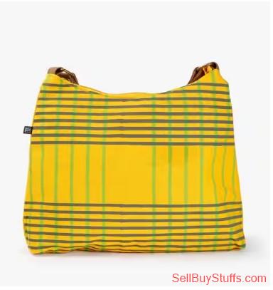 Mumbai Printed Handbag with Adjustable Shoulder Strap