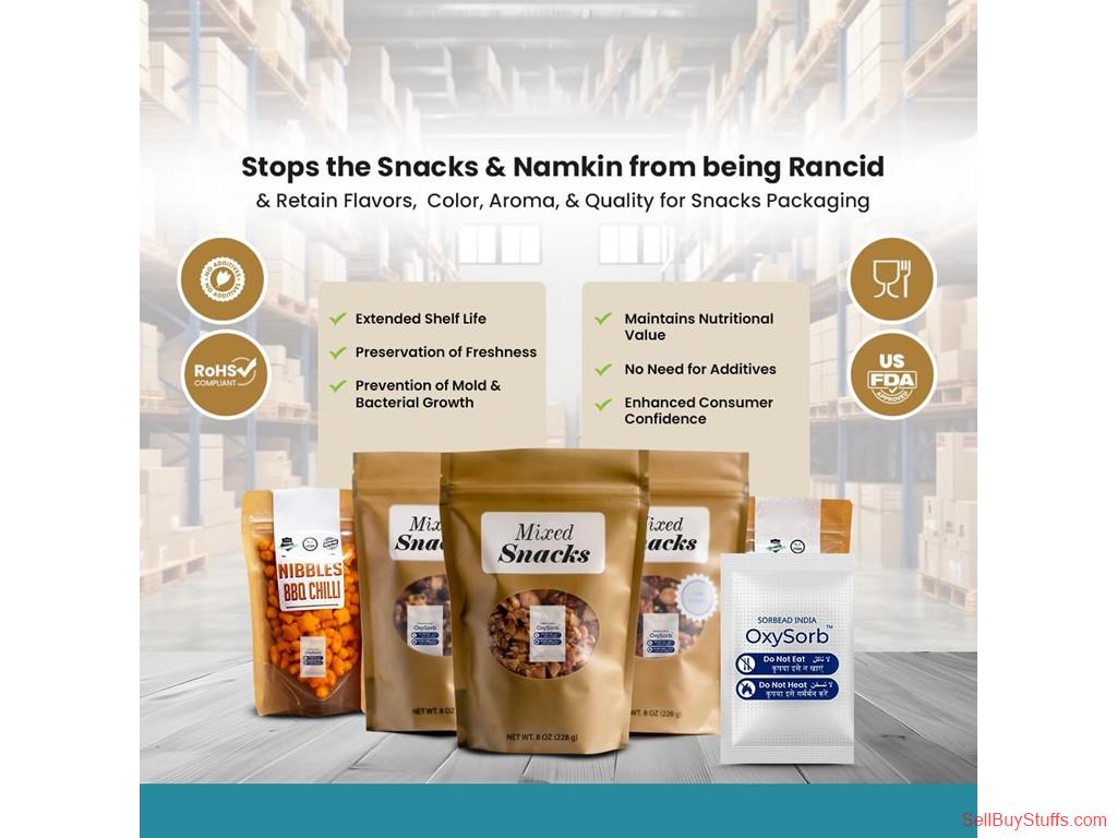 Delhi Oxygen Absorbers for Snacks & Namkeen Packaging
