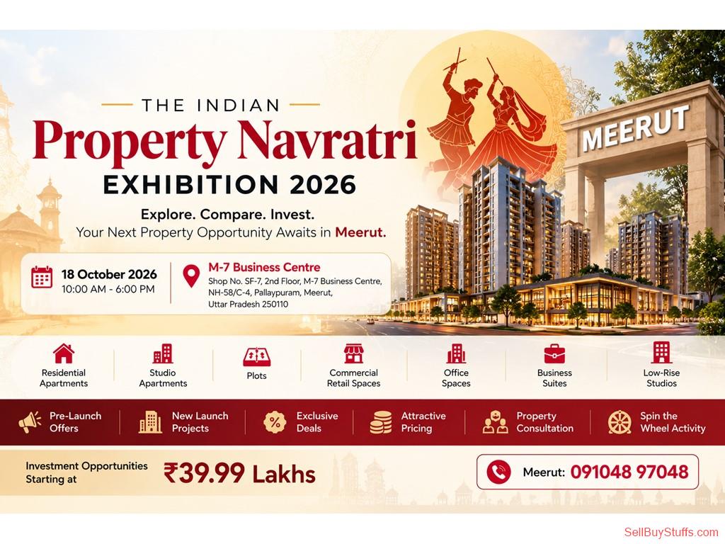 NOIDA Indian Property Navratri Exhibition in Meerut on 18 October 2026