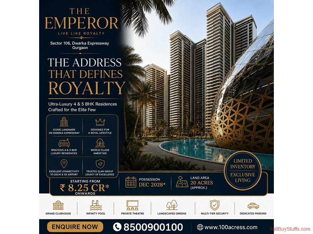 Gurgaon Elan The Emperor Gurgaon – Premium Residences for Luxury Living