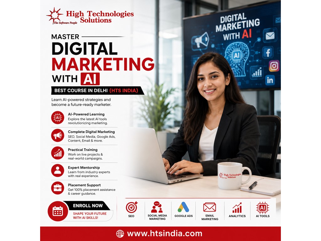 Australia Classifieds Best AI Digital Marketing Course in Delhi for Career Growth