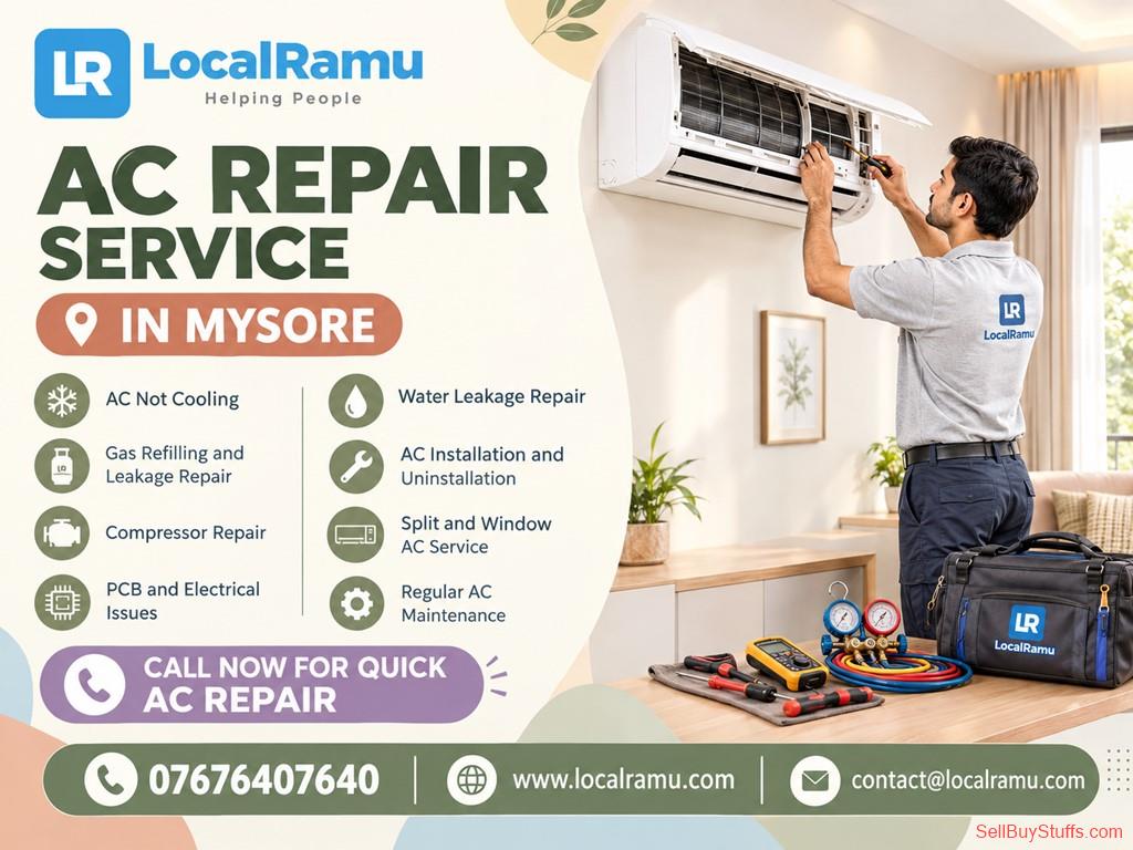 Mysore Smart AC Repair Service in Mysore LocalRamu