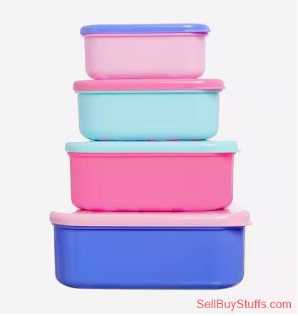 Mumbai  Pack of 4 Snack N Stack Containers