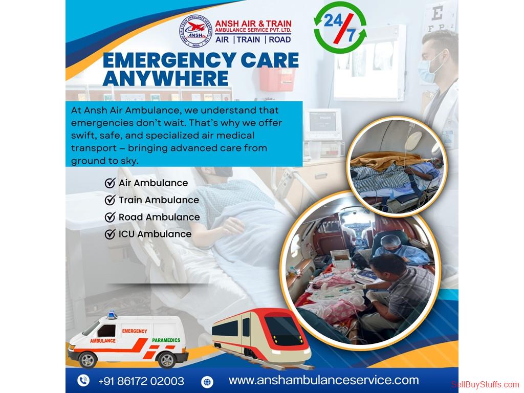 Chennai M.B.B.S. Doctor Available in Ansh Air Ambulance Services in Chennai For Loved One Cares