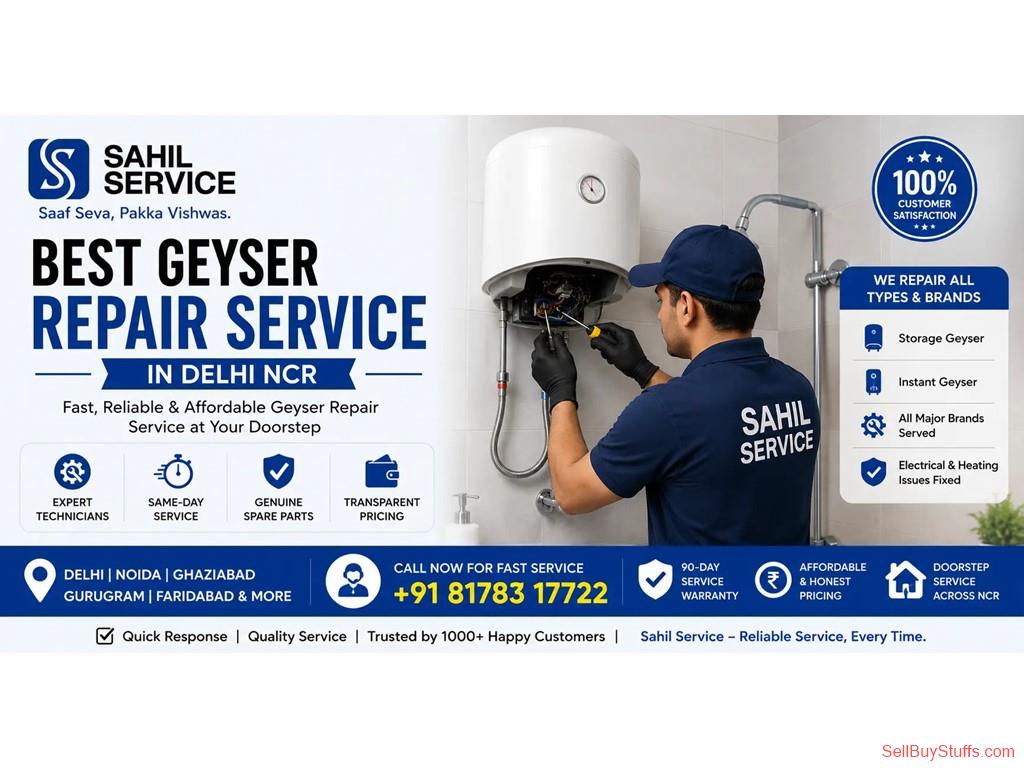Australia Classifieds Best Geyser Repair Service in Delhi NCR | Sahil Service