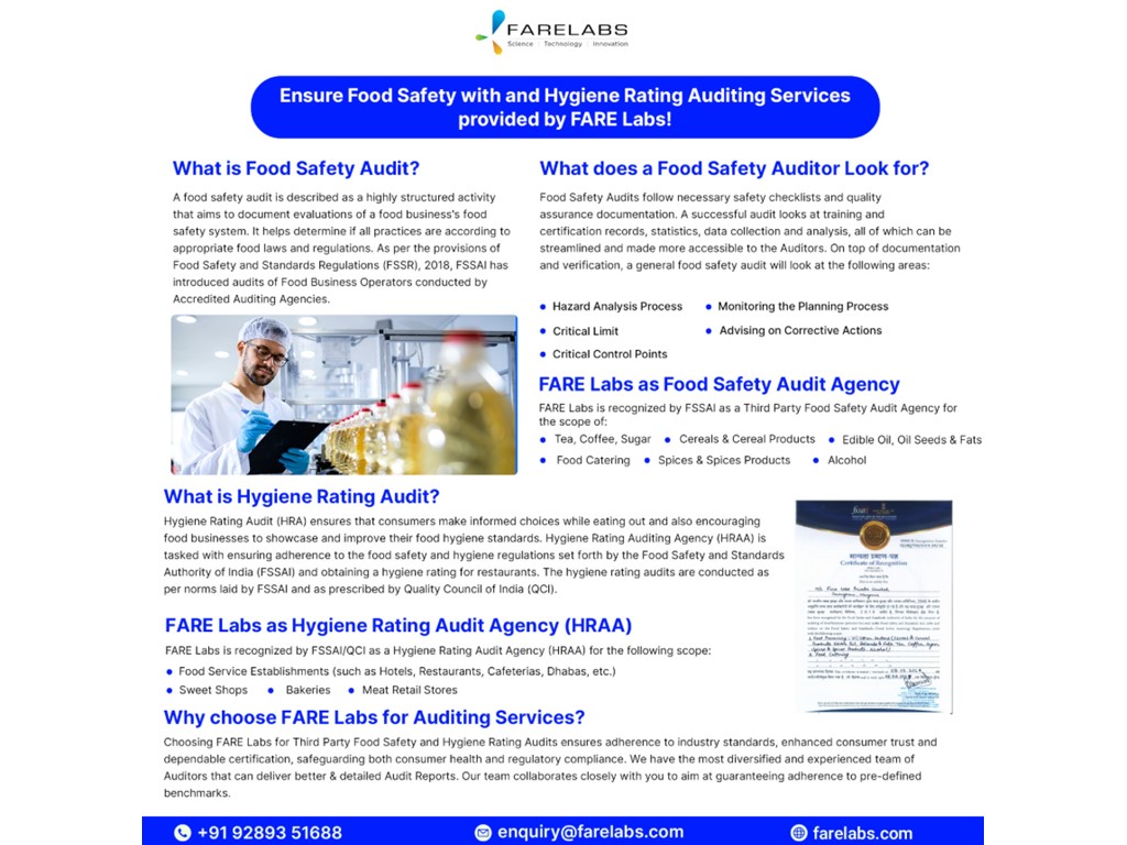 Australia Classifieds Inspection & Audit Services for Quality and Compliance at Farelabs