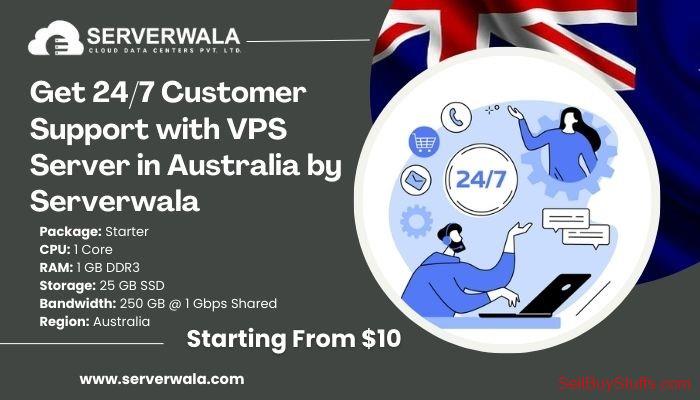 Ballabhgarh Get 24/7 Customer Support with VPS Server in Australia by Serverwala