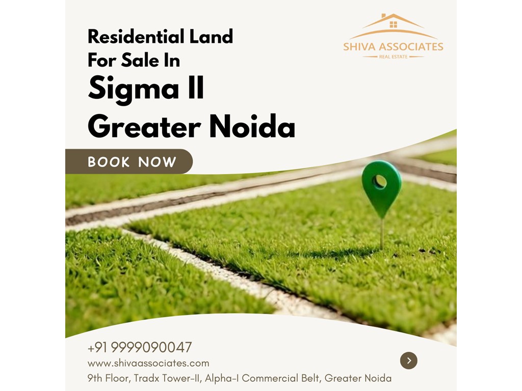 Prime Residential Land For Sale in Sigma II, Greater Noida!