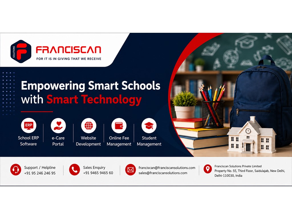 Delhi School ERP Software with Parent App & Student Management System | Franciscan Solutions