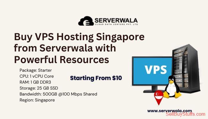 Kolkata Buy VPS Hosting Singapore from Serverwala with Powerful Resources