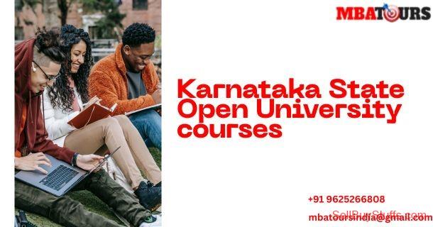 Mysore Karnataka State Open University courses