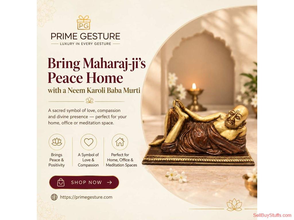 Australia Classifieds Bring Maharaj-ji’s Peace Home with a Neem Karoli Baba Murti