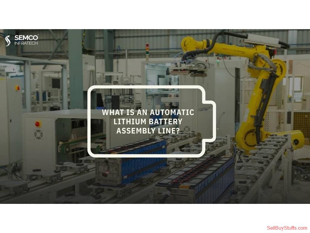 Delhi Automatic Assembly Line for Battery Manufacturing by Semco