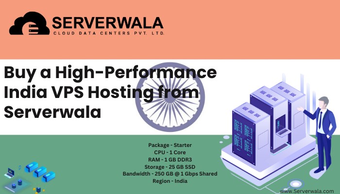 Delhi Buy a High-Performance India VPS Hosting from Serverwala
