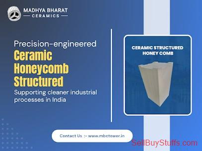 Mandsaur Custom-Made Ceramic Structured Honeycomb from Indian Manufacturer