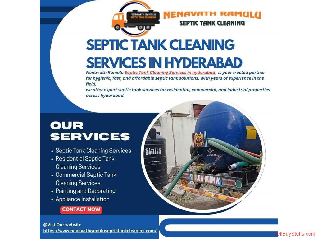 HYDERABAD-TELANGANA Septic Tank Cleaning Services in hyderabad 