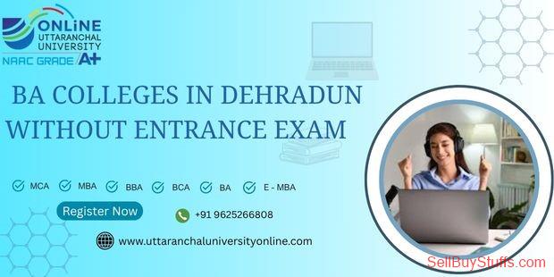 Dehradun BA colleges in dehradun without entrance exam