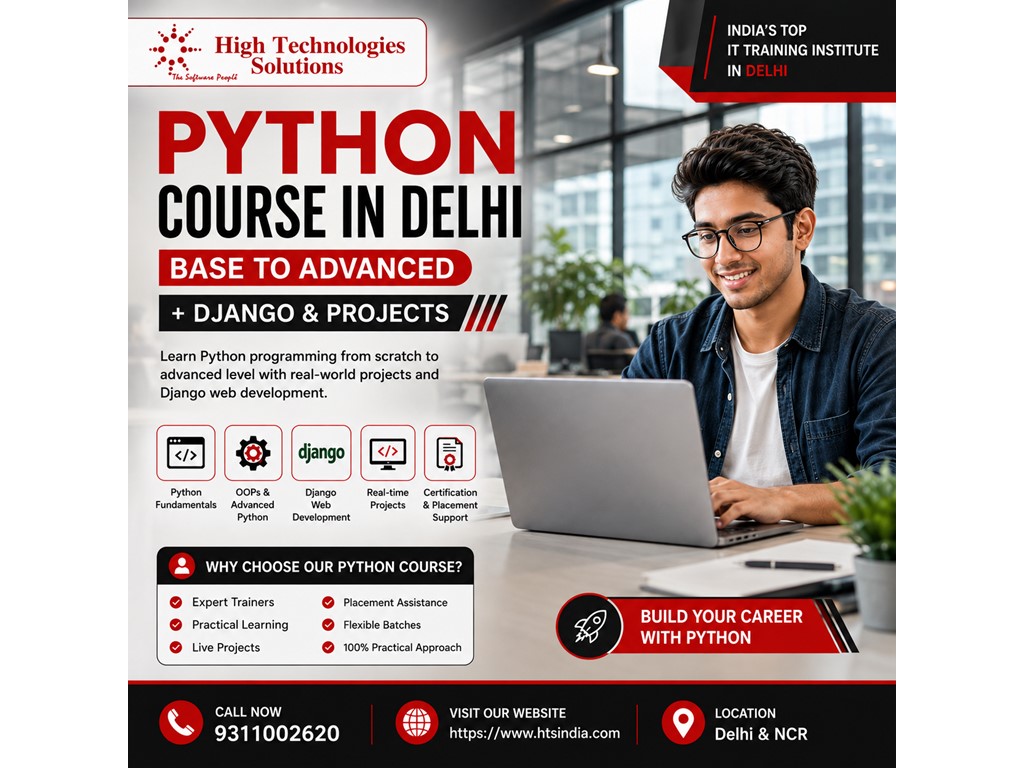 Australia Classifieds Python Programming Course in Delhi | Advanced & Django