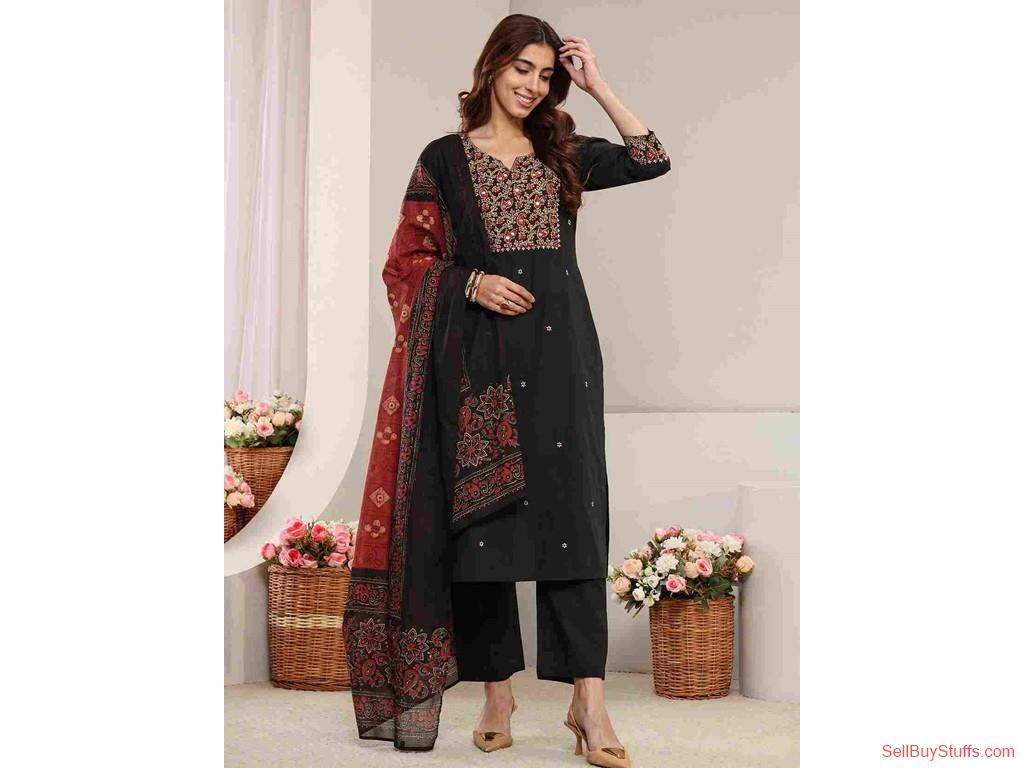 NOIDA Buy Stylish Cotton Kurta Sets Online for Women