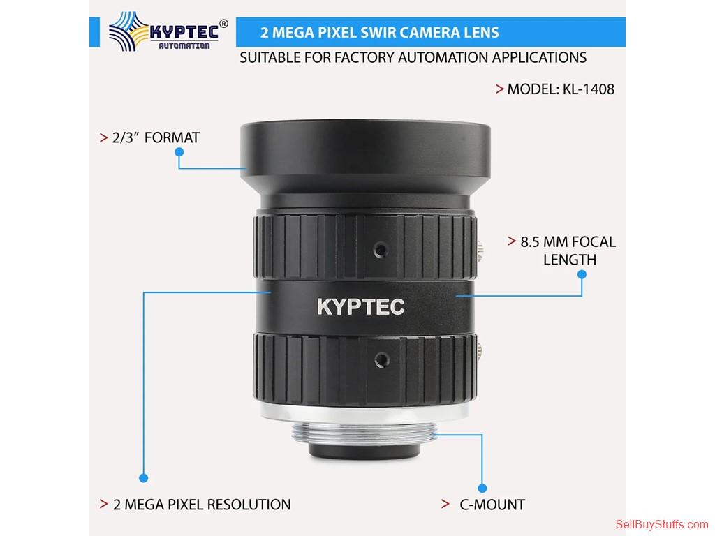 Delhi 8.5 MM SWIR Camera Lens, 900–1700 nm, 2 MP, 2/3-Inch C-Mount