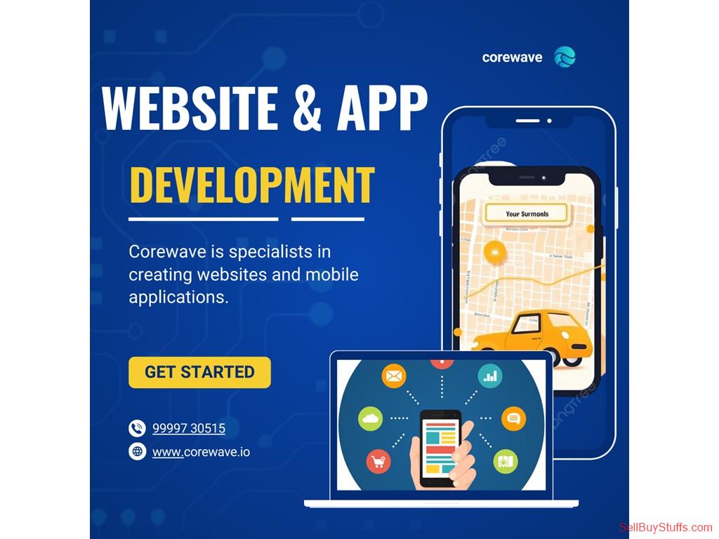 Delhi Elevate Your Business with Corewave, a Top Mobile App Development Company Noida.