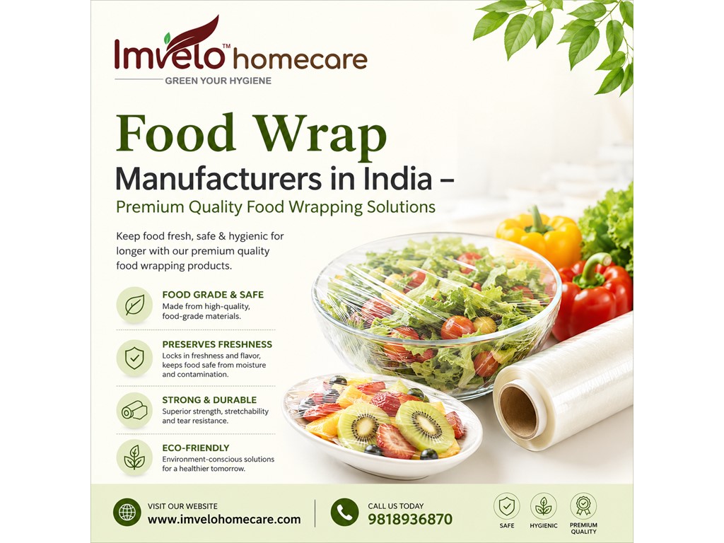 NOIDA Food Wrap Manufacturers in India – Premium Quality Food Wrapping Solutions