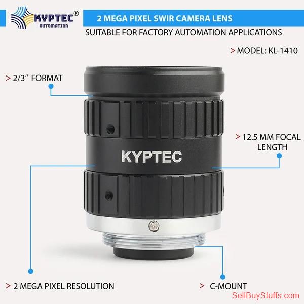 Delhi 12.5 MM 2 MP SWIR Lens for 2/3-Inch Cameras, 900–1700 nm, F1.4