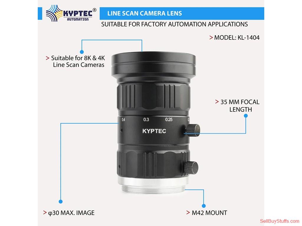 Delhi 35 MM 8K / 4K Line Scan Camera Lens for High-Speed Industrial Inspection | M42 Mount – Kyptec Automation®